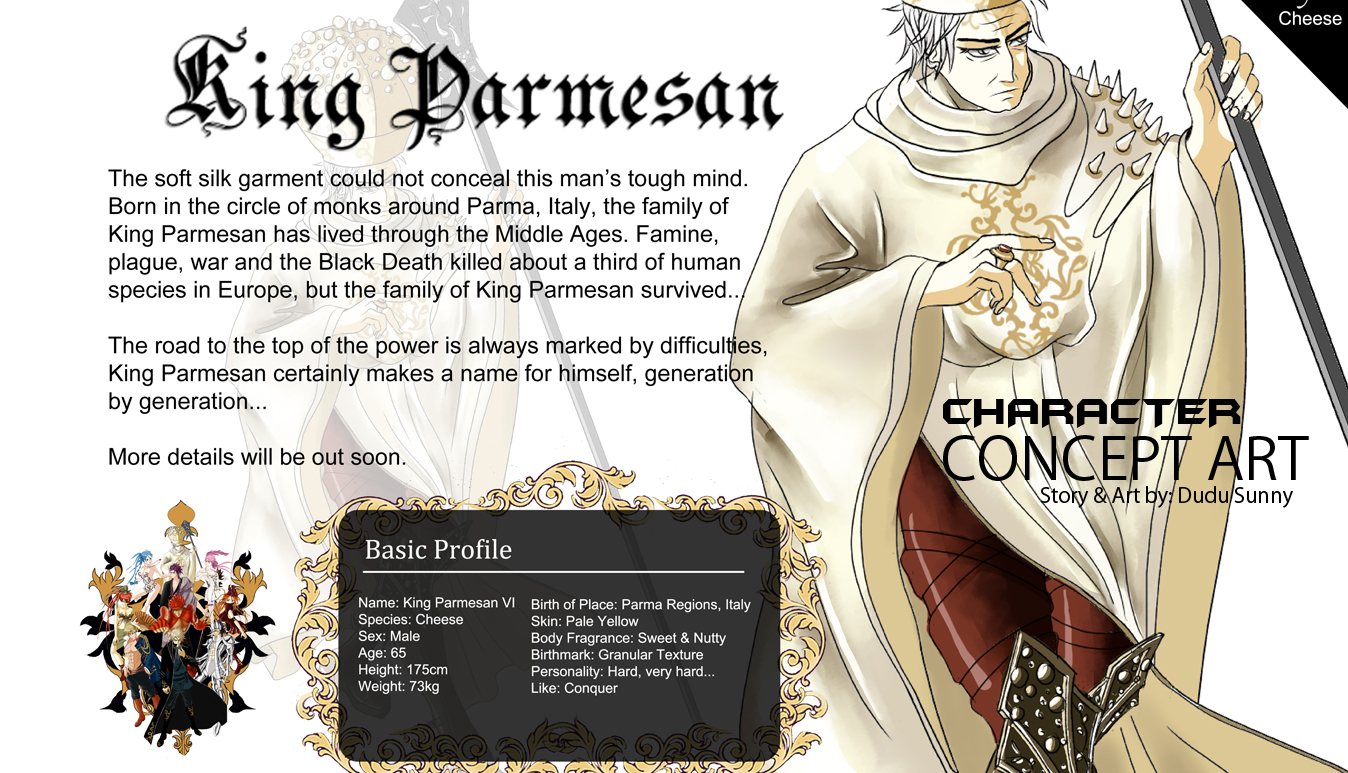 king Parmesan