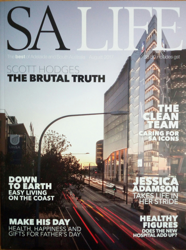 press - cover of SA Life magazine