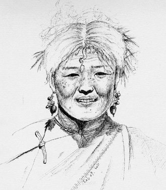 tibetan girl